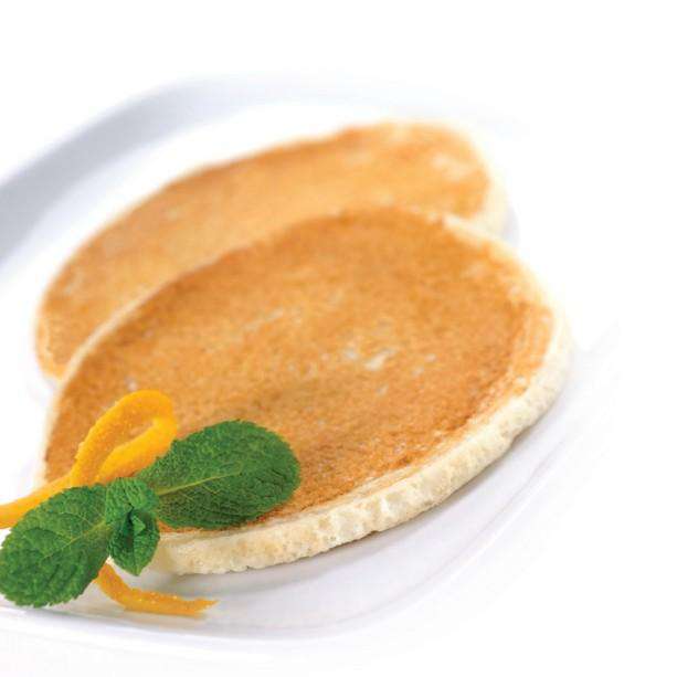 PANCAKE PROTEICI Line@diet | 7 NATURE | comode monoporzioni | OLTRE il 60%  di PROTEINE | preparato proteico per pancake e crêpes (Nature, 7 Pancake)