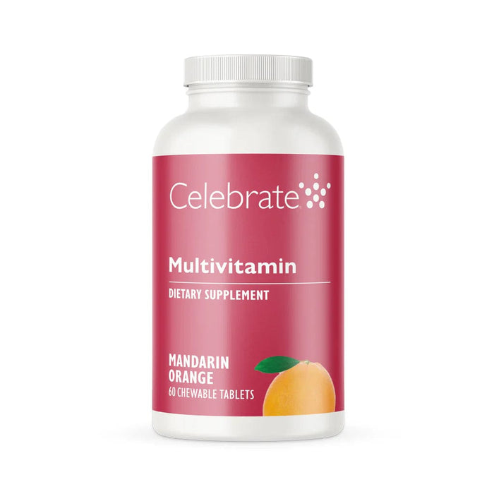 Celebrate Vitamins - Multivitamin - Chewable - Mandarin Orange - 60 Tablets