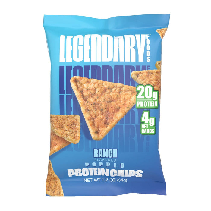 Legendary Protein Chips - Ranch - 1.2oz Bag