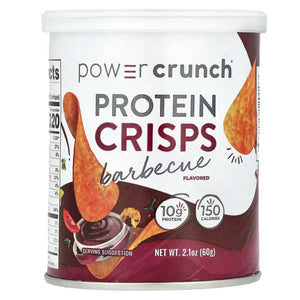 Power Crunch - Protein Crisps - BBQ - 1 Can - Nashua Nutrition