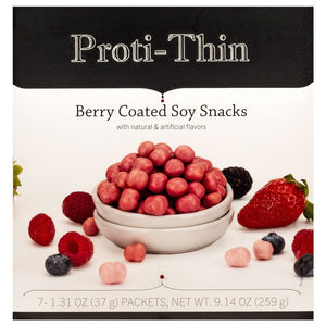 Proti-Thin : Coated Soy Snacks : Berry : (7/Box) - Nashua Nutrition