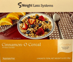 Weight Loss Systems - Cinnamon O's Cereal - 5/Box - Nashua Nutrition