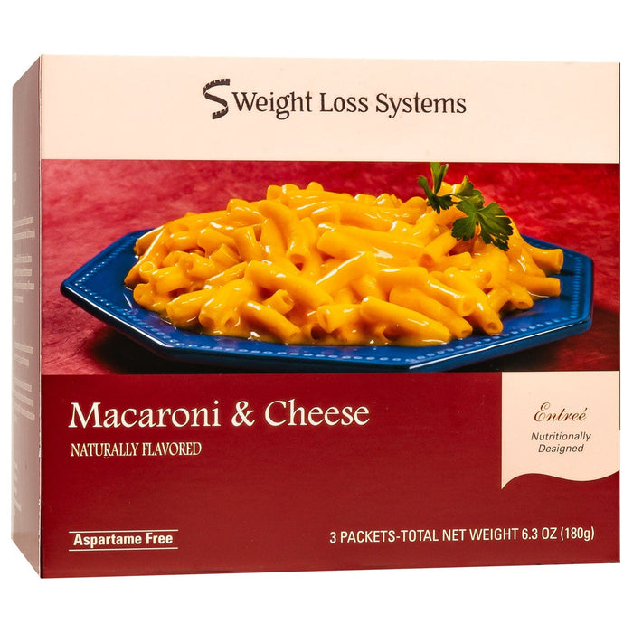 Weight Loss Systems Entree - Macaroni & Cheese - 3/Box