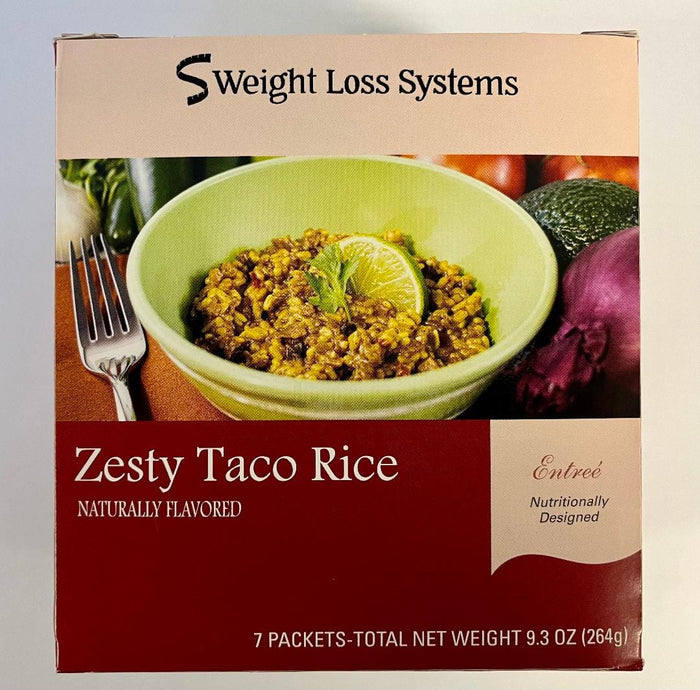 Weight Loss Systems Plant Based Entree - Zesty Taco Rice (7/Box)